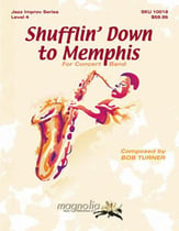 Shufflin' down to Memphis Concert Band sheet music cover
